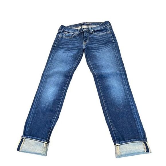 Ralph Lauren Sport Dark Wash Ankle Jeans Size 25 - Picture 1 of 4